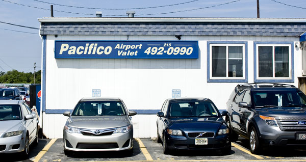 Pacifico Airport Valet services Philadelphia International Airport parking.