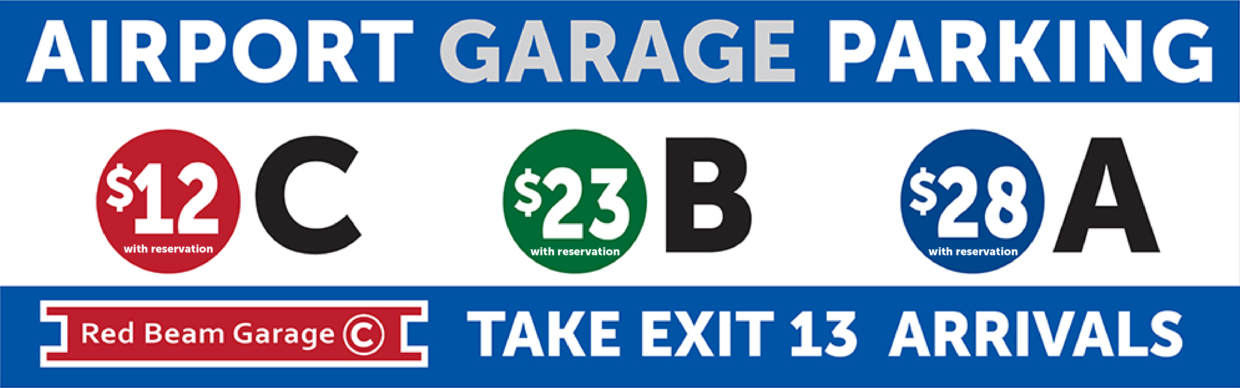 Airport Garage Parking Comparison