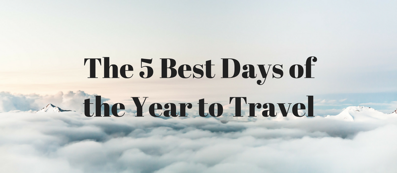 best days to travel